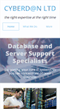 Mobile Screenshot of cyberdan.co.uk